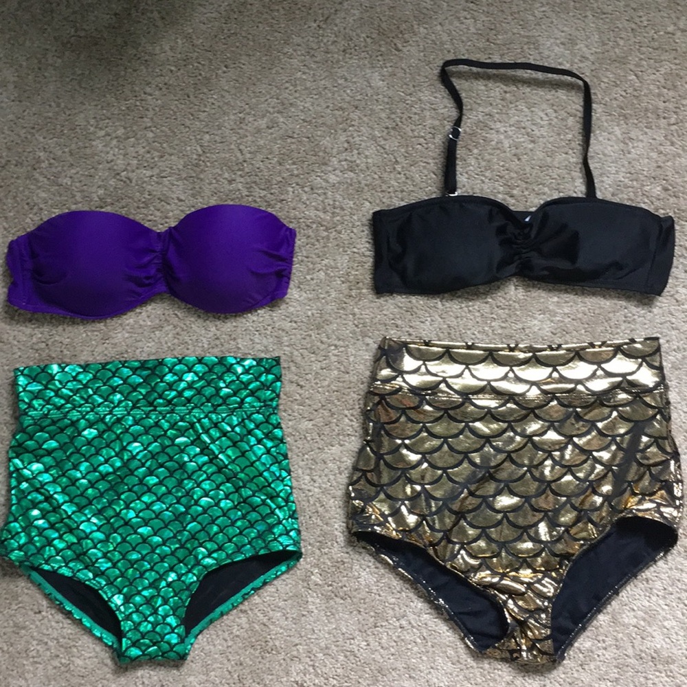 Mermaid bikinis
